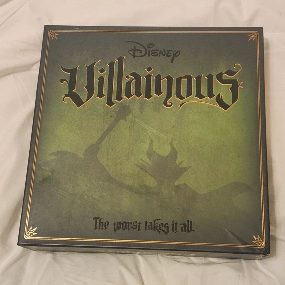 Disney Villainous The Worst Takes It All Ravensburger Board Game New Sealed